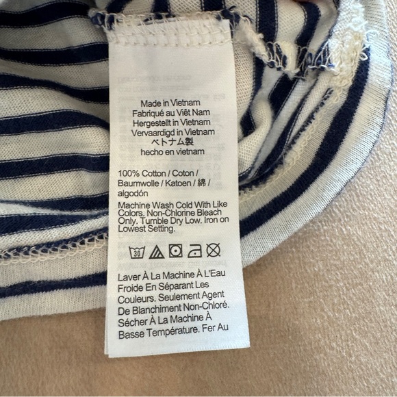 Crewcuts Striped Tee • size medium • NWOT - Picture 3 of 4